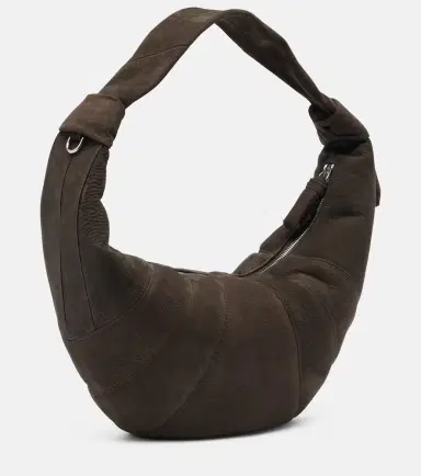 Lemaire Fortune Croissant Small suede shoulder bag | Thumbnail 2 Lemaire Fortune Croissant Small suede shoulder bag | Thumbnail 2