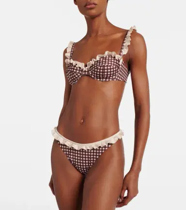 Bananhot Angela gingham bikini top | Thumbnail 3 Bananhot Angela gingham bikini top | Thumbnail 3