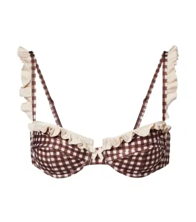 Bananhot Angela gingham bikini top | Thumbnail 1 Bananhot Angela gingham bikini top | Thumbnail 1