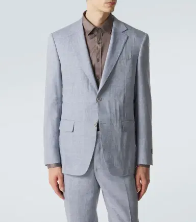 Canali Linen and wool suit | Thumbnail 8 Canali Linen and wool suit | Thumbnail 8