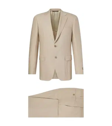 Canali Linen and wool suit | Thumbnail 1 Canali Linen and wool suit | Thumbnail 1