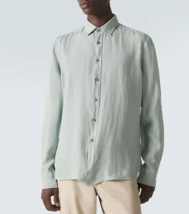 Canali Linen shirt | Thumbnail 2 Canali Linen shirt | Thumbnail 2