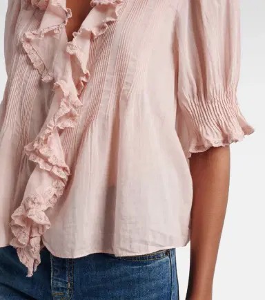 Doen Dôen Henri cotton voile top | Thumbnail 3 Doen Dôen Henri cotton voile top | Thumbnail 3