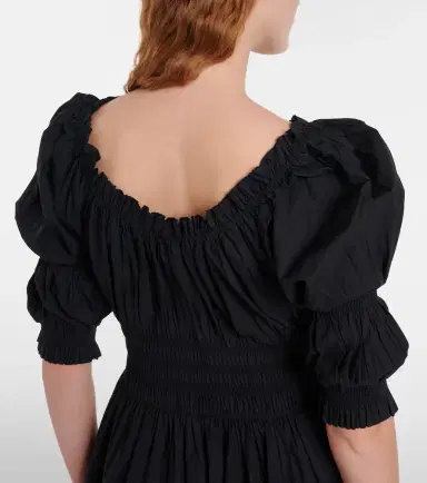 Doen Dôen Shirred cotton midi dress | Thumbnail 6 Doen Dôen Shirred cotton midi dress | Thumbnail 6