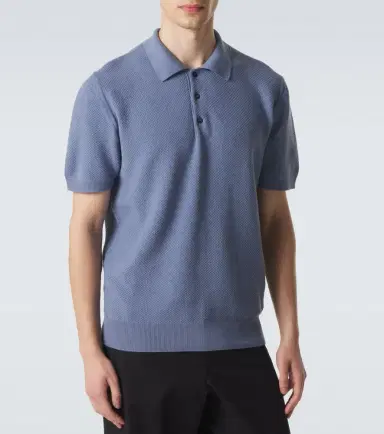Canali Cotton polo shirt | Thumbnail 4 Canali Cotton polo shirt | Thumbnail 4
