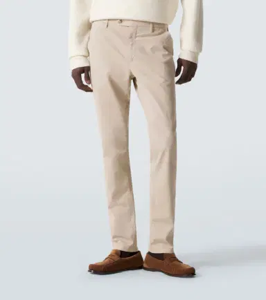 Canali Cotton straight chinos | Thumbnail 2 Canali Cotton straight chinos | Thumbnail 2