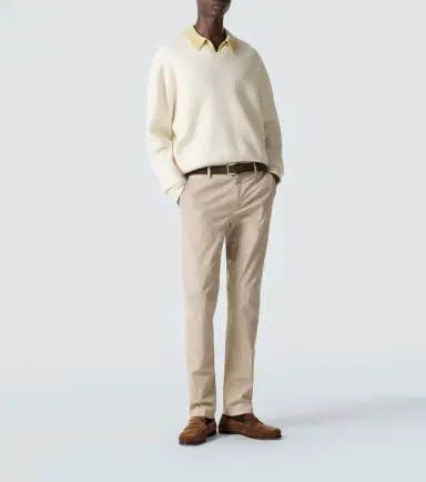 Canali Cotton straight chinos | Thumbnail 3 Canali Cotton straight chinos | Thumbnail 3