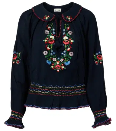 Rixo Sofira embroidered cotton top | Thumbnail 1 Rixo Sofira embroidered cotton top | Thumbnail 1