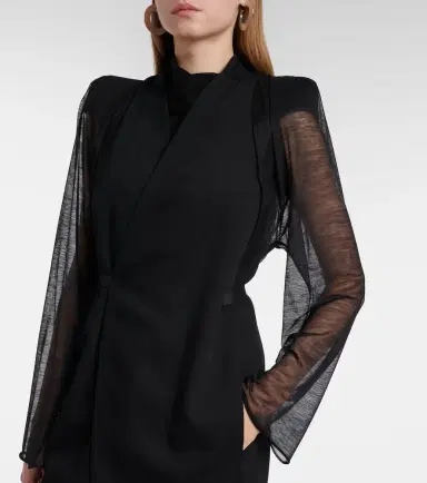 Rick Owens Cyclops wool wrap coat | Thumbnail 2 Rick Owens Cyclops wool wrap coat | Thumbnail 2