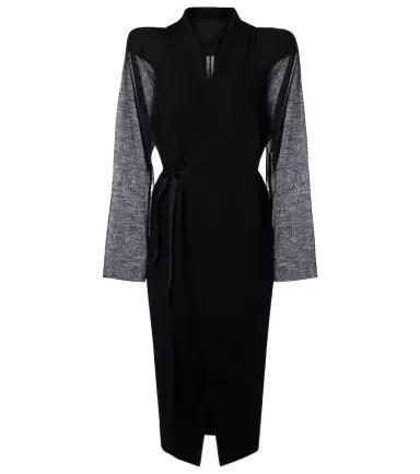 Rick Owens Cyclops wool wrap coat | Thumbnail 1 Rick Owens Cyclops wool wrap coat | Thumbnail 1