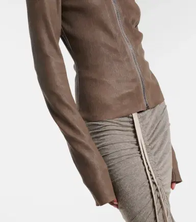 Rick Owens Gary leather jacket | Thumbnail 2 Rick Owens Gary leather jacket | Thumbnail 2