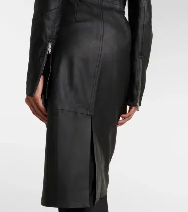 Rick Owens Gary leather coat | Thumbnail 5 Rick Owens Gary leather coat | Thumbnail 5