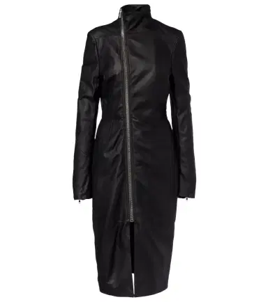 Rick Owens Gary leather coat | Thumbnail 1 Rick Owens Gary leather coat | Thumbnail 1