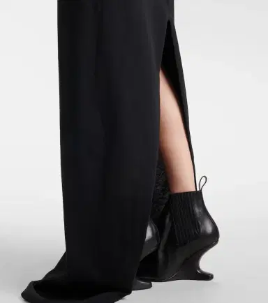 Rick Owens Temple layered cotton jersey maxi dress | Thumbnail 5 Rick Owens Temple layered cotton jersey maxi dress | Thumbnail 5