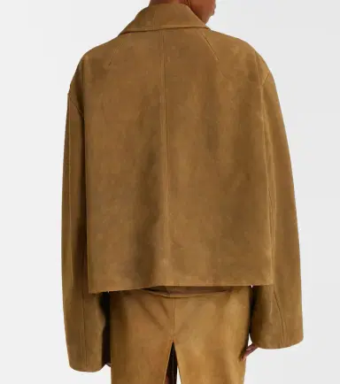 Rick Owens Blixa suede jacket | Thumbnail 4 Rick Owens Blixa suede jacket | Thumbnail 4