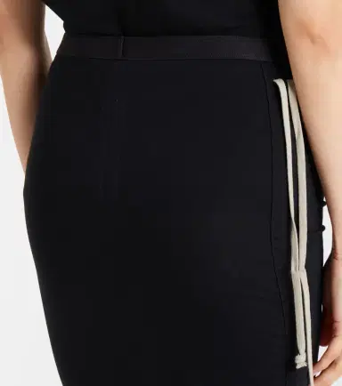 Rick Owens Edfu cotton jersey midi skirt | Thumbnail 5 Rick Owens Edfu cotton jersey midi skirt | Thumbnail 5