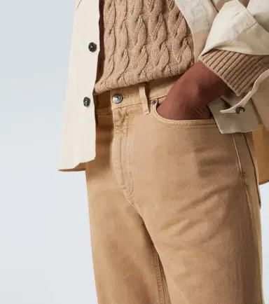 Zegna Roccia cotton straight pants | Thumbnail 5 Zegna Roccia cotton straight pants | Thumbnail 5