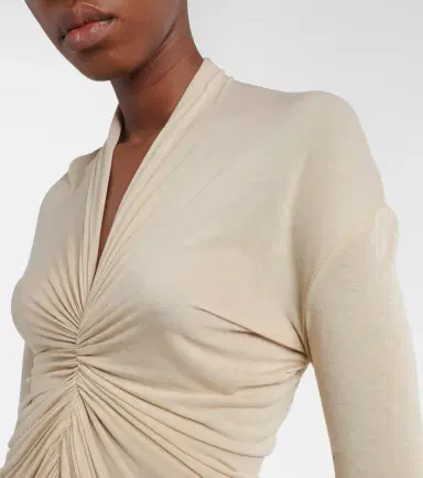 Rick Owens Radiance gathered top | Thumbnail 3 Rick Owens Radiance gathered top | Thumbnail 3