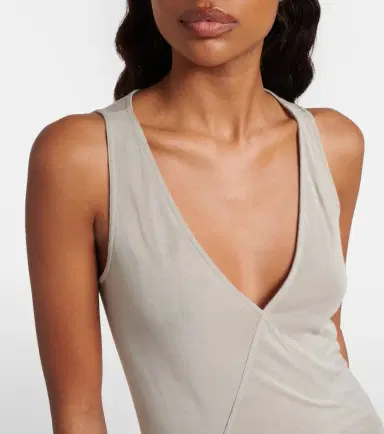 Rick Owens Gathered jersey maxi dress | Thumbnail 5 Rick Owens Gathered jersey maxi dress | Thumbnail 5