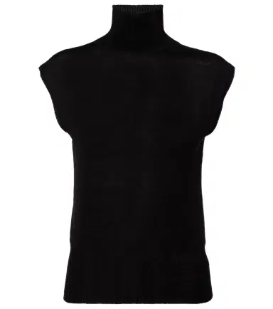 Rick Owens Virgin wool turtleneck top | Thumbnail 1 Rick Owens Virgin wool turtleneck top | Thumbnail 1