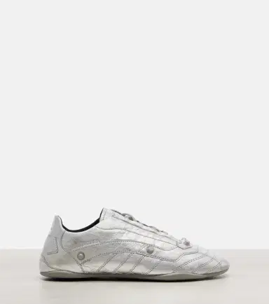Balenciaga City metallic leather sneakers | Thumbnail 4 Balenciaga City metallic leather sneakers | Thumbnail 4