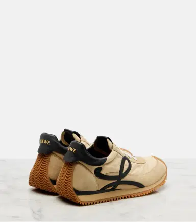 Loewe Flow Runner 2.0 suede-trimmed sneakers | Thumbnail 3 Loewe Flow Runner 2.0 suede-trimmed sneakers | Thumbnail 3