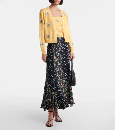 Rixo Perla embroidered pointelle wool tank top | Thumbnail 2 Rixo Perla embroidered pointelle wool tank top | Thumbnail 2