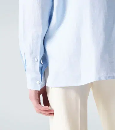 Zegna Linen chambray shirt | Thumbnail 5 Zegna Linen chambray shirt | Thumbnail 5