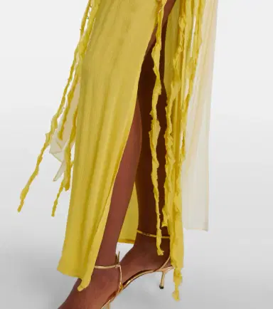 Blumarine Embellished crepon maxi dress | Thumbnail 6 Blumarine Embellished crepon maxi dress | Thumbnail 6