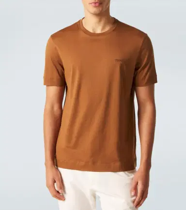Zegna Logo cotton jersey T-shirt | Thumbnail 4 Zegna Logo cotton jersey T-shirt | Thumbnail 4