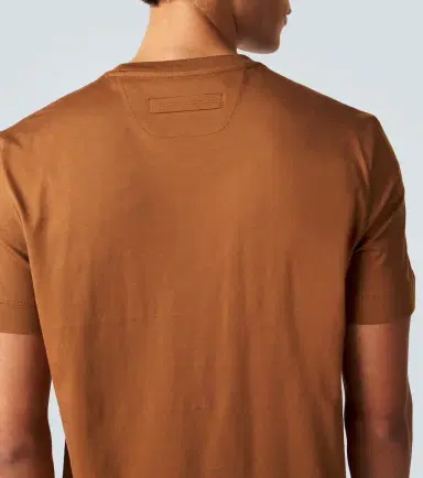 Zegna Logo cotton jersey T-shirt | Thumbnail 5 Zegna Logo cotton jersey T-shirt | Thumbnail 5