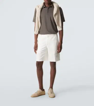 Zegna Cotton piqué polo shirt | Thumbnail 3 Zegna Cotton piqué polo shirt | Thumbnail 3