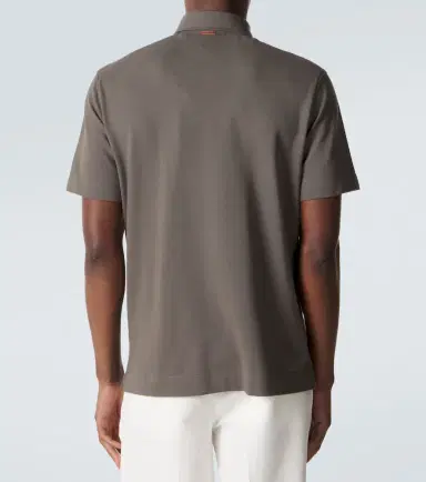 Zegna Cotton piqué polo shirt | Thumbnail 5 Zegna Cotton piqué polo shirt | Thumbnail 5