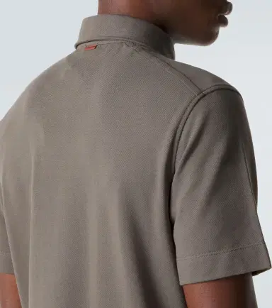 Zegna Cotton piqué polo shirt | Thumbnail 7 Zegna Cotton piqué polo shirt | Thumbnail 7