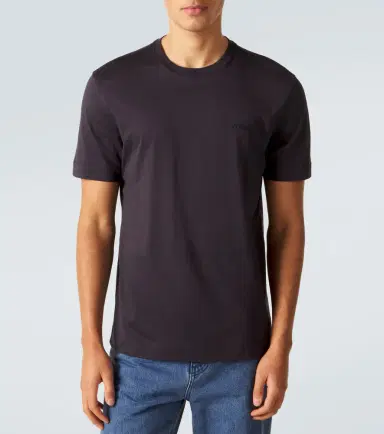 Zegna Logo cotton jersey T-shirt | Thumbnail 3 Zegna Logo cotton jersey T-shirt | Thumbnail 3