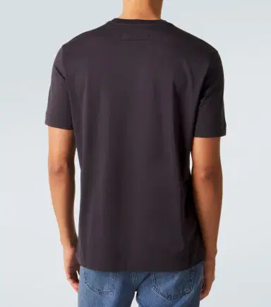 Zegna Logo cotton jersey T-shirt | Thumbnail 5 Zegna Logo cotton jersey T-shirt | Thumbnail 5