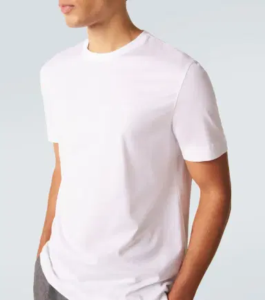 Zegna Logo cotton jersey T-shirt | Thumbnail 5 Zegna Logo cotton jersey T-shirt | Thumbnail 5