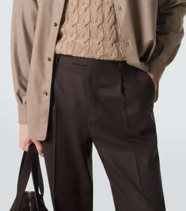 Zegna Cotton straight pants | Thumbnail 4 Zegna Cotton straight pants | Thumbnail 4