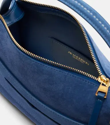 JW Anderson Loafer Small suede shoulder bag | Thumbnail 2 JW Anderson Loafer Small suede shoulder bag | Thumbnail 2