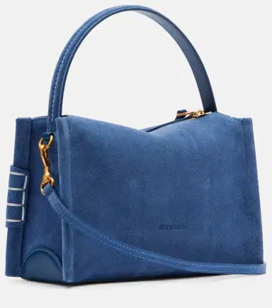 JW Anderson Loafer Small suede shoulder bag | Thumbnail 3 JW Anderson Loafer Small suede shoulder bag | Thumbnail 3