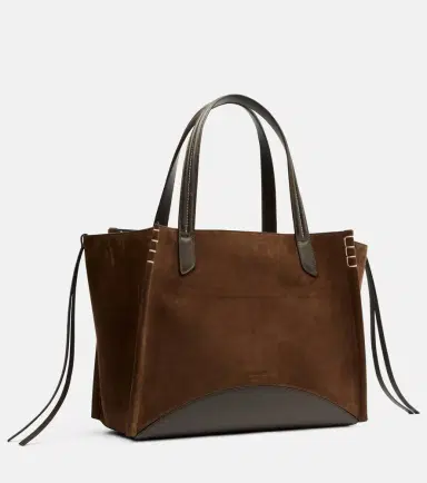 JW Anderson Loafer Cabas Large suede tote bag | Thumbnail 3 JW Anderson Loafer Cabas Large suede tote bag | Thumbnail 3