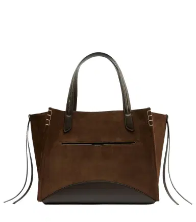 JW Anderson Loafer Cabas Large suede tote bag | Thumbnail 1 JW Anderson Loafer Cabas Large suede tote bag | Thumbnail 1