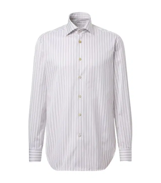 Striped cotton poplin shirt Striped cotton poplin shirt