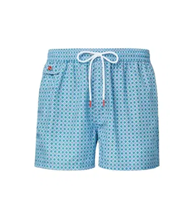 Kiton Logo printed swim trunks | Thumbnail 1 Kiton Logo printed swim trunks | Thumbnail 1