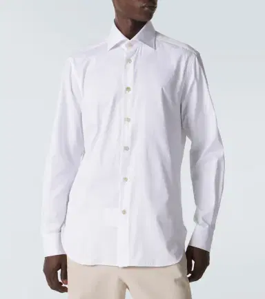 Kiton Cotton poplin shirt | Thumbnail 3 Kiton Cotton poplin shirt | Thumbnail 3