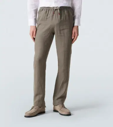 Kiton Linen slim pants | Thumbnail 5 Kiton Linen slim pants | Thumbnail 5