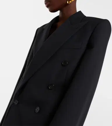 Saint Laurent Double-breasted wool blazer | Thumbnail 4 Saint Laurent Double-breasted wool blazer | Thumbnail 4