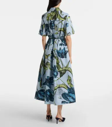 Erdem Floral cotton midi dress | Thumbnail 2 Erdem Floral cotton midi dress | Thumbnail 2