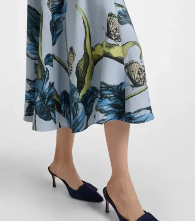 Erdem Floral midi dress | Thumbnail 2 Erdem Floral midi dress | Thumbnail 2