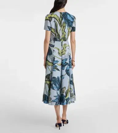 Erdem Floral midi dress | Thumbnail 5 Erdem Floral midi dress | Thumbnail 5